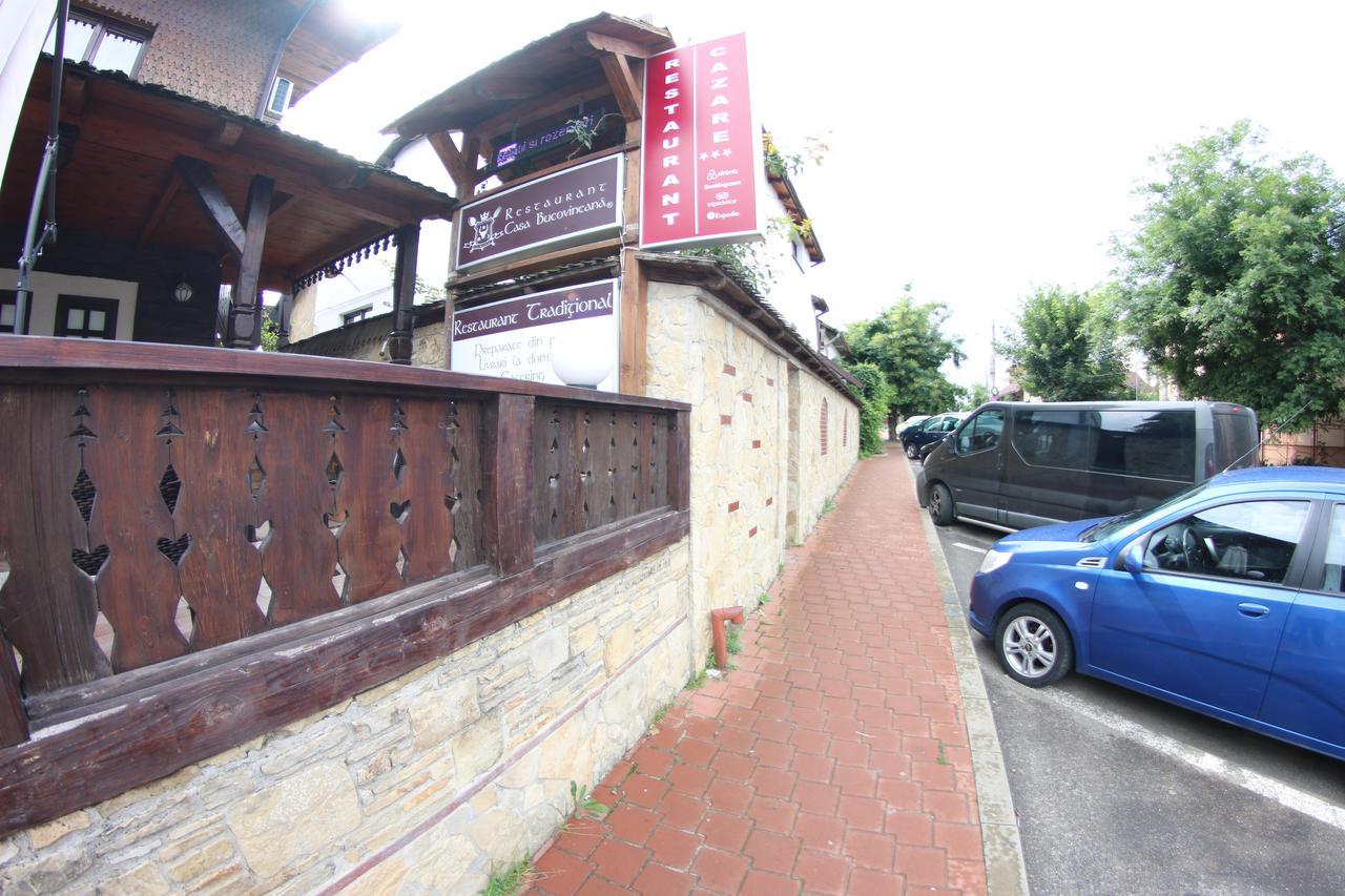 Casa Bucovineana Hotell Suceava Eksteriør bilde